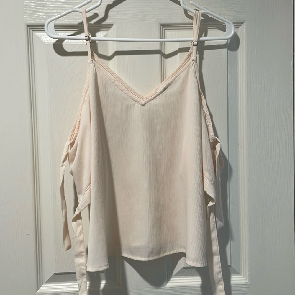 LA HEARTS off-shoulder tank top